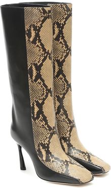 Mabyn 85 leather knee-high boots