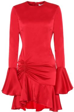 Exclusive to Mytheresa â Monique silk-satin minidress