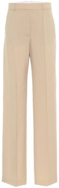 Abby wool high-rise pants