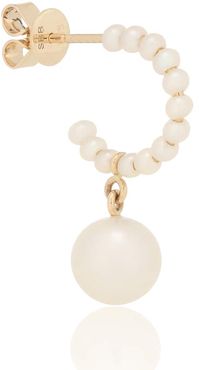 Marco Perle 14kt gold single earring with pearls