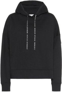 Cotton-blend hoodie