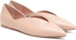 Fisher leather ballet flats