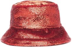 sequined bucket hat