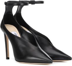 Sonia 100 leather pumps