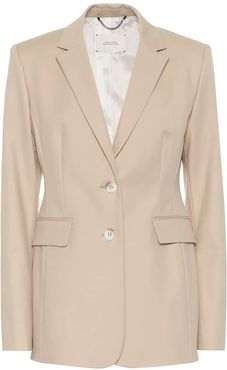 Bold Silhouette cotton blazer