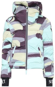 Julia camo padded ski jacket