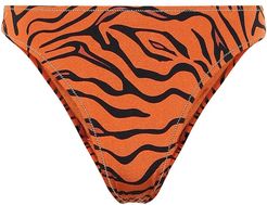 Selvaggia tiger-print bikini bottoms