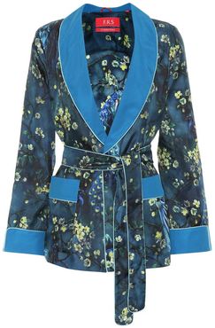 Armonia silk pajama jacket