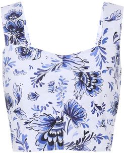 Exclusive to Mytheresa â Maia printed cotton-poplin top