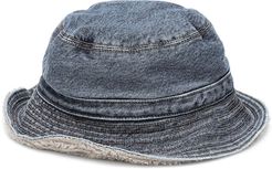 Denim bucket hat