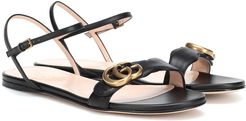 Marmont leather sandals