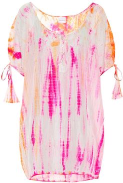 Exclusive to Mytheresa â Tie-dye silk minidress