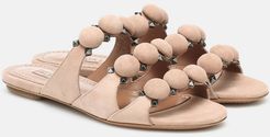 Bombe suede sandals