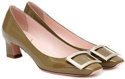 Trompette 45 patent-leather pumps