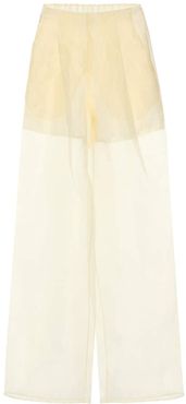 Exclusive to Mytheresa â Dessin high-rise organza pants