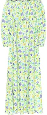 Bobby floral cotton maxi dress