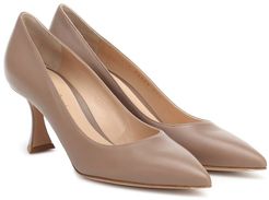 Triangle 70 leather pumps