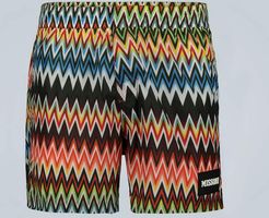 Mare zig-zag swim shorts