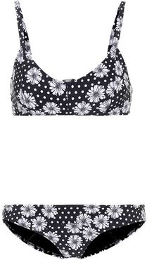 Genevieve floral-printed bikini