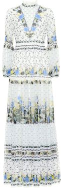 Cassandra floral silk dress