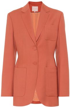 Sienna wool-blend blazer