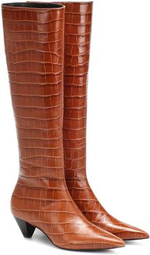 Donique leather knee-high boots