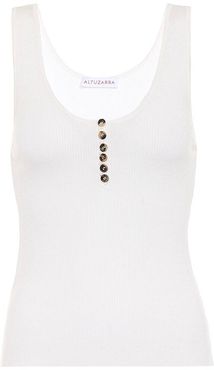 Flack wool and cashmere tank top