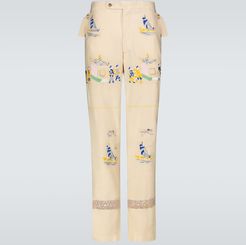 Sailing tableau pants