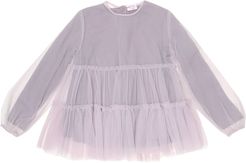 Tulle and cotton top