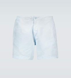 Bulldog cotton linen shorts