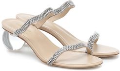 Aubrey crystal-embellished sandals