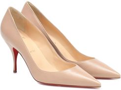 Clare 80 leather pumps