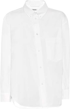 Twisted cotton shirt