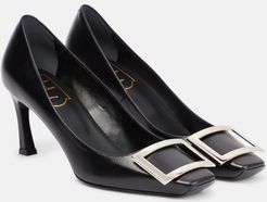 Belle Vivier Trompette leather pumps