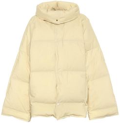 Cotton poplin down jacket