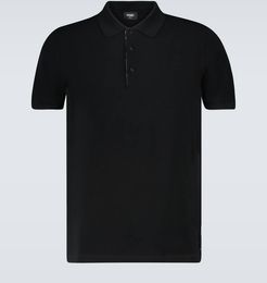 Polo shirt with FF placket