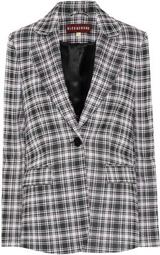 Plaid blazer