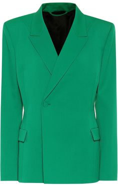 Stretch-wool blazer