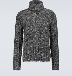 Wool-blend turtleneck