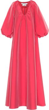 George taffeta maxi dress