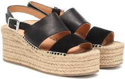 Edie leather espadrille sandals