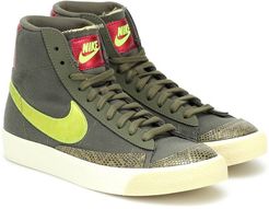 Blazer Mid â77 leather sneakers