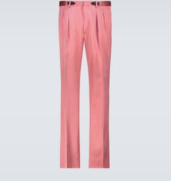 Atticus double-pleated pants