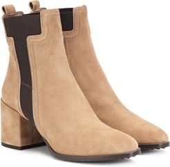 Suede ankle boots