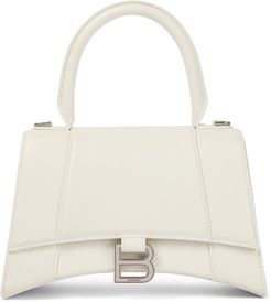 Hourglass Small leather tote