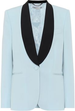 Stretch-wool blazer