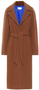 Wool-blend coat