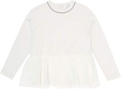 Ruffled cotton top