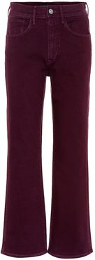 W4 Shelter high-rise wide-leg jeans