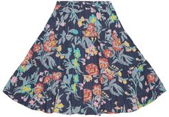 Lise printed cotton skirt